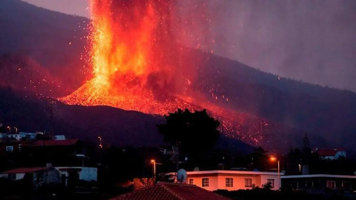 Actividad explosiva Volcán Cumbre Vieja